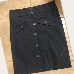 Rampage denim pencil skirt